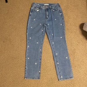 pacsun daisy mom jeans